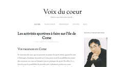 Desktop Screenshot of fondationvoixducoeur.org